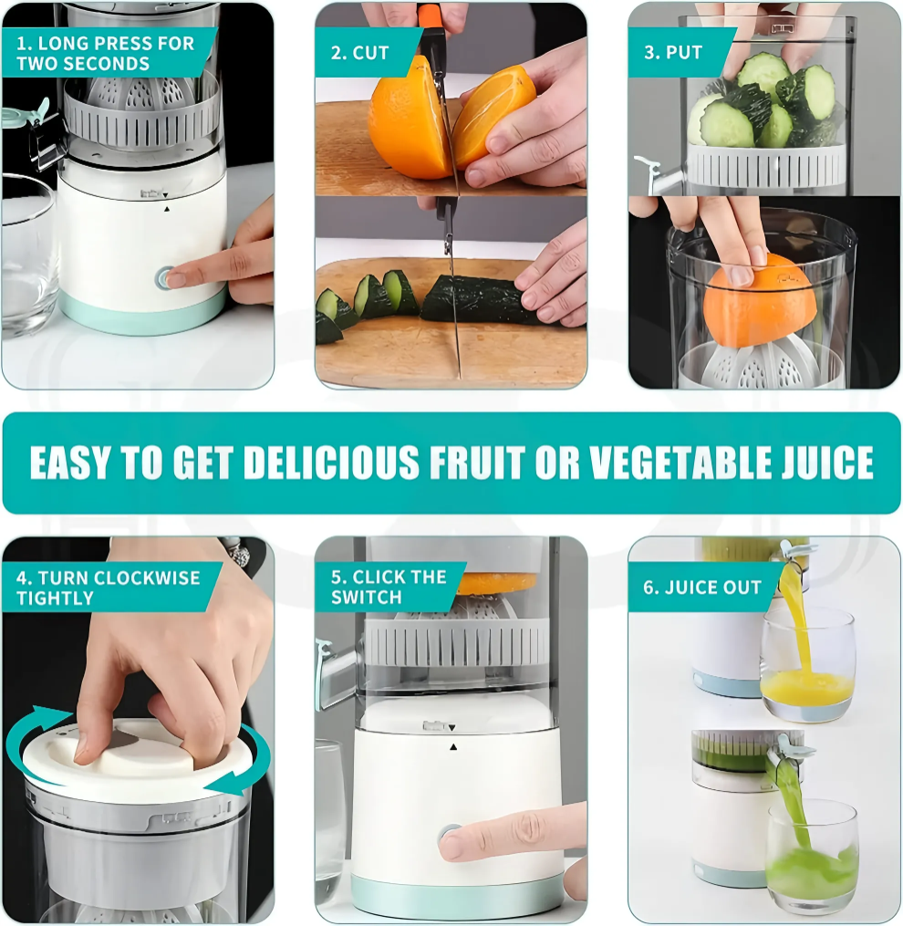 HealthySip electric Juicer : USB Rechargeable | Fast & Easy
