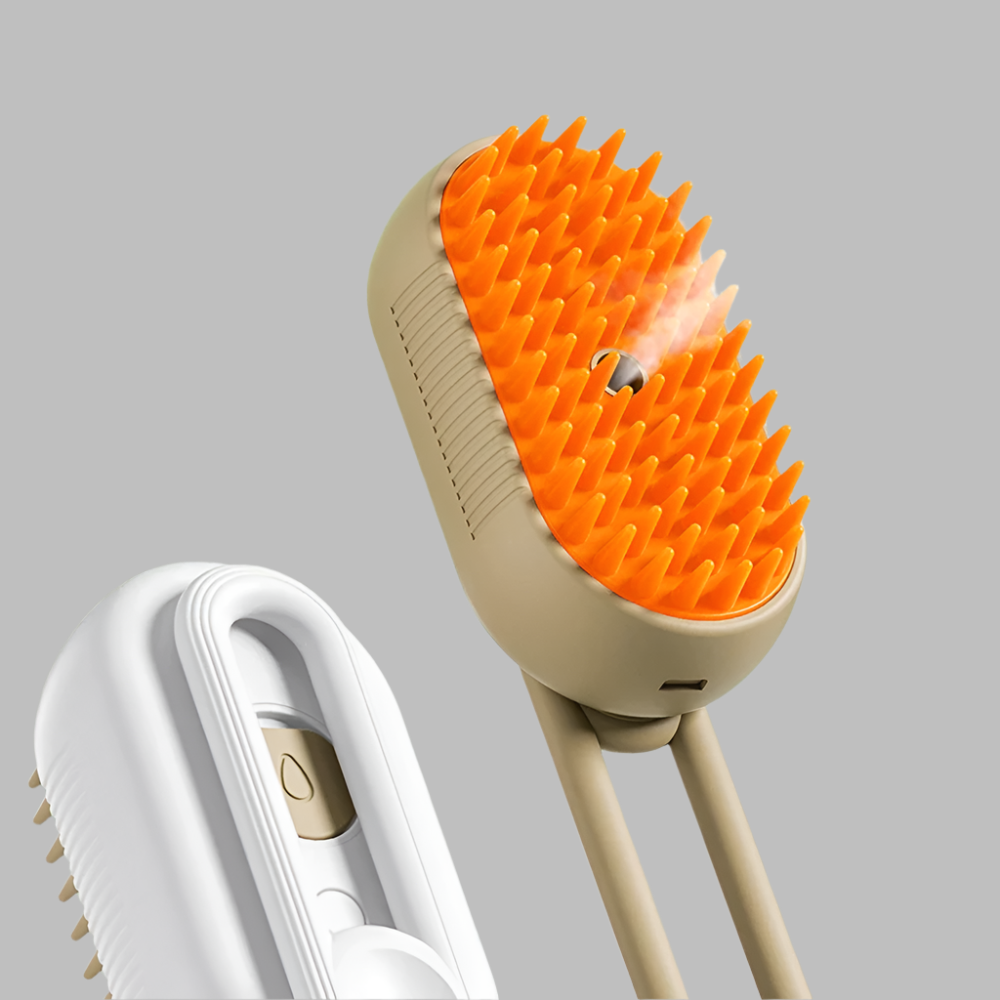 Steamy Brush For Pets