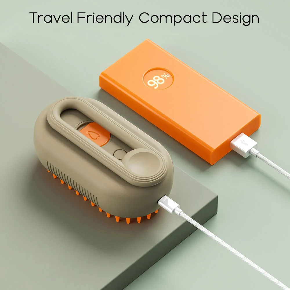 Steamy Brush For Pets