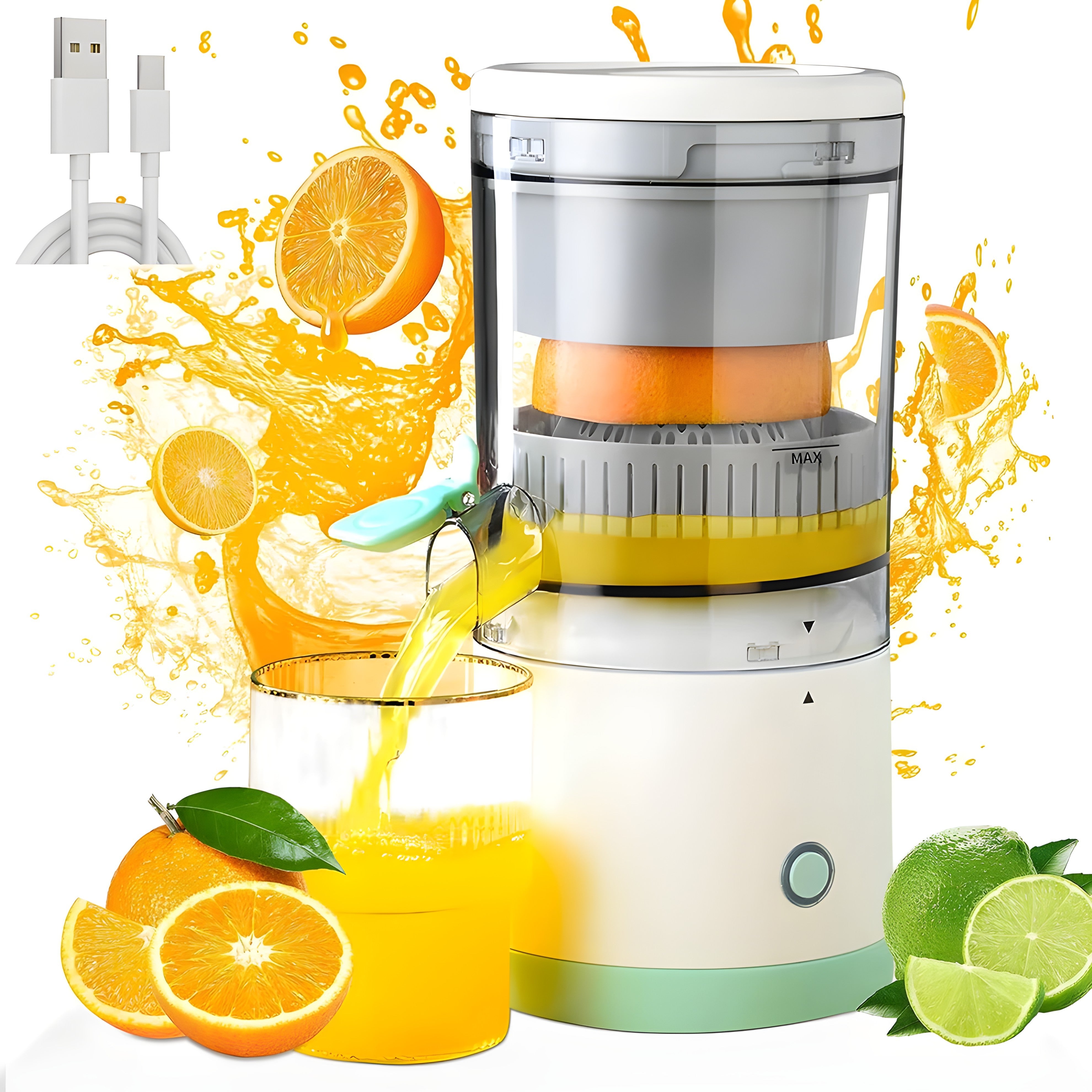 HealthySip electric Juicer : USB Rechargeable | Fast & Easy